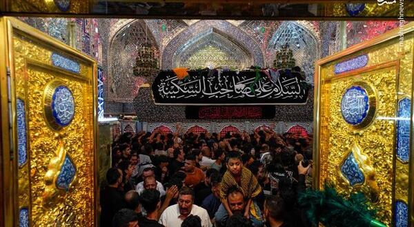 عکس هوایی حرم امیرالمومنین