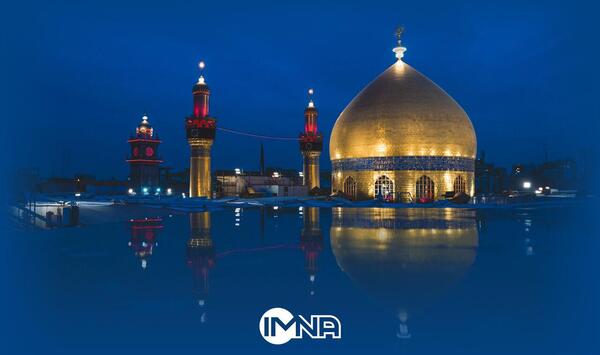 عکس هوایی حرم امیرالمومنین