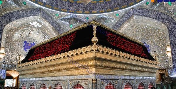 عکس هوایی حرم امیرالمومنین