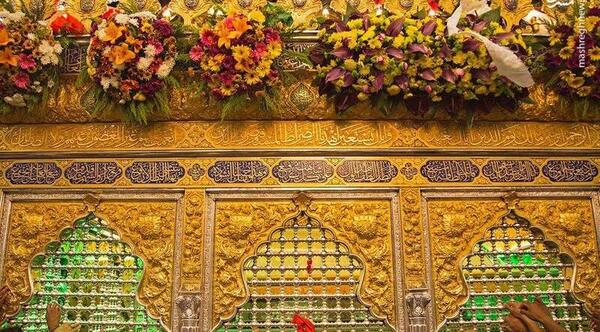 عکس هوایی از حرم امام حسین و حضرت ابوالفضل