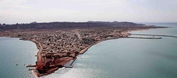 عکس هوایی از جزیره هرمز