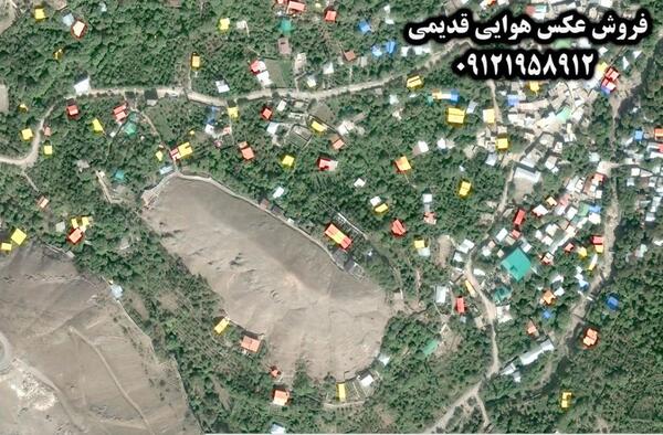 قدیمی ترین عکس هوایی تهران
