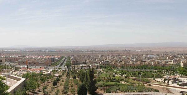 عکس هوایی از شهر پرند