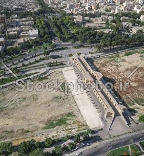 عکس هوایی از شهر پرند