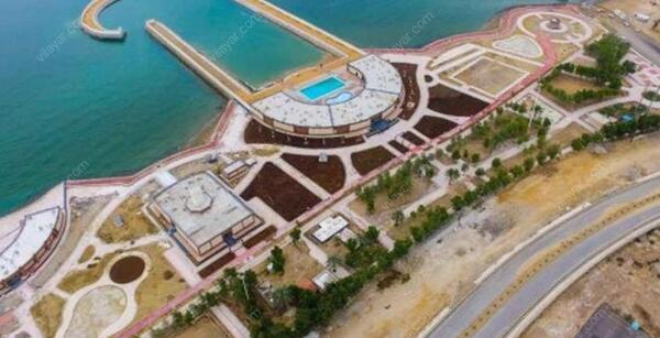 عکس هوایی از ساحل بندرعباس