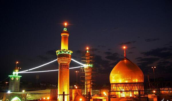عکس هوایی با کیفیت حرم امام حسین