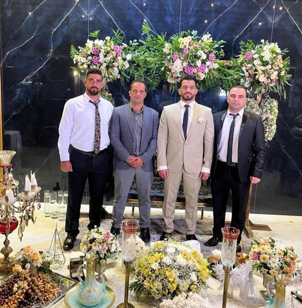 عروسی عکس همسر حسین آستانی