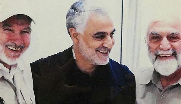 عکس جوانی سردار حسین همدانی