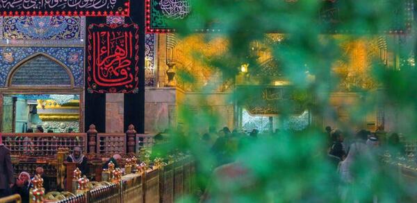 عکس امام حسین و حضرت فاطمه
