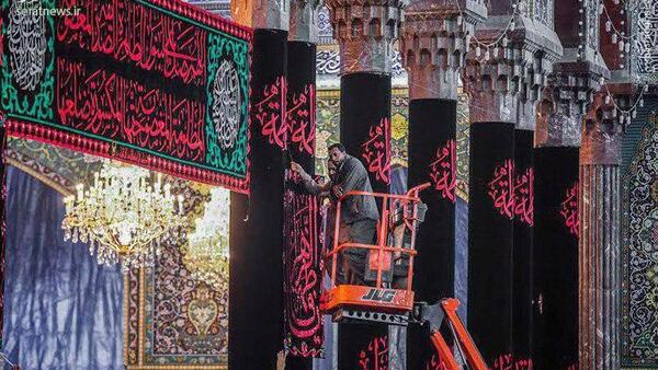 عکس امام حسین و حضرت فاطمه