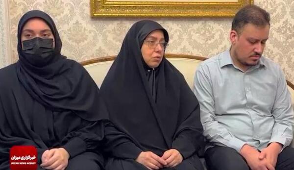 عکس حسین مهری و همسرش و بچه اش