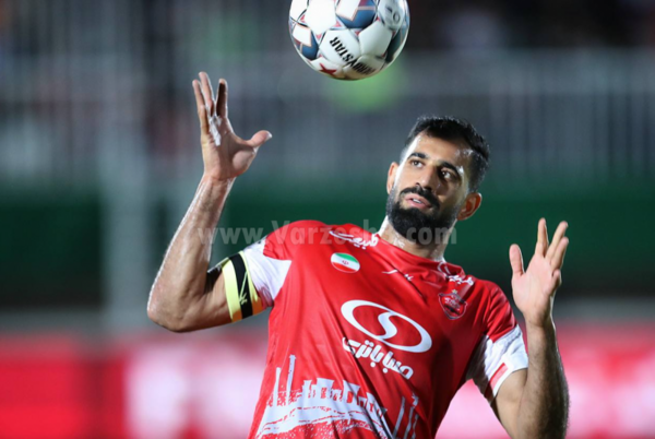 عکس محمدحسین کنعانی زادگان در پرسپولیس