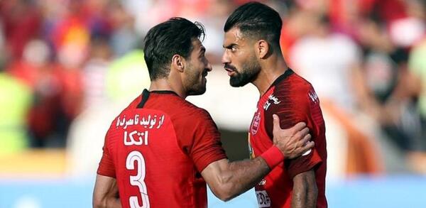 عکس محمدحسین کنعانی زادگان در پرسپولیس