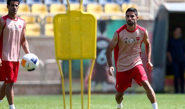 عکس محمدحسین کنعانی زادگان در پرسپولیس
