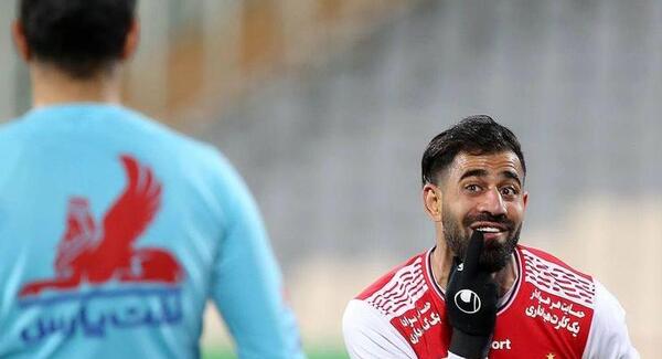 عکس محمدحسین کنعانی زادگان در پرسپولیس