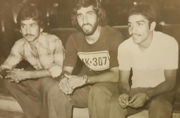 عکس جوانی حسین فرکی