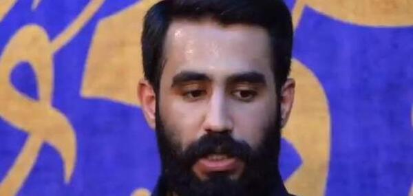 عکس مداح کربلایی حسین طاهری