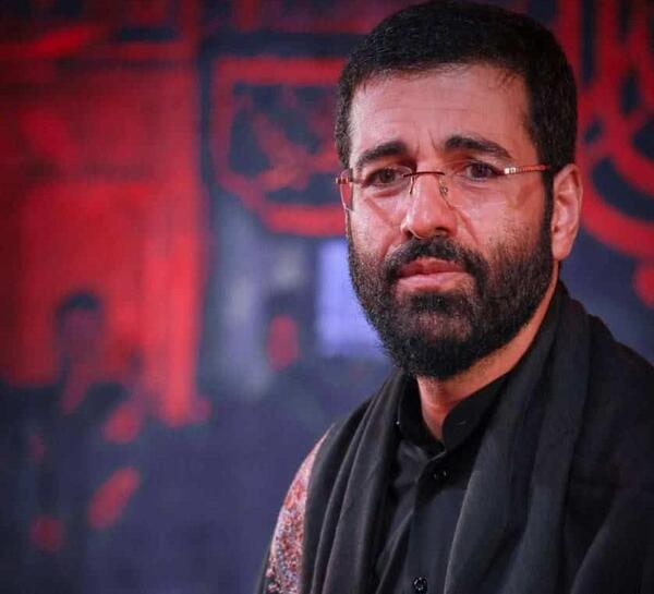 عکس مداح حسین سیب سرخی
