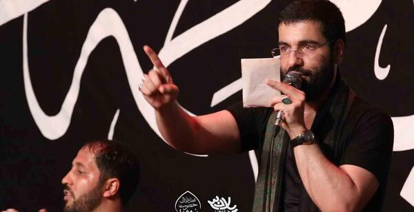 عکس مداح حسین سیب سرخی