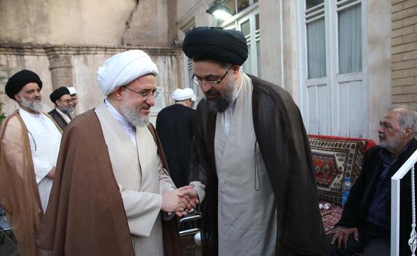 عکس سید حسین خمینی فرزند سید مصطفی
