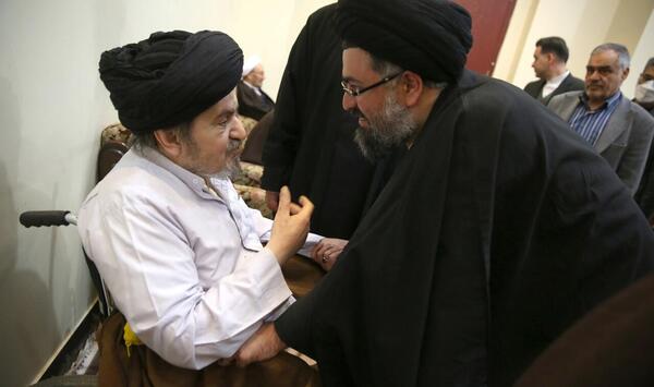 عکس سید حسین خمینی فرزند سید مصطفی