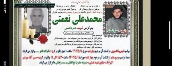 عکس شهید محمد حسین حمزه