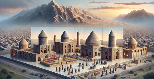 عکس حسین آباد نقش رستم