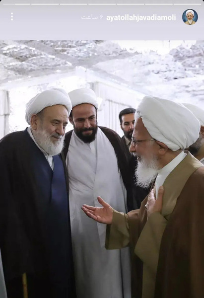 عکس جوانی شیخ حسین انصاریان