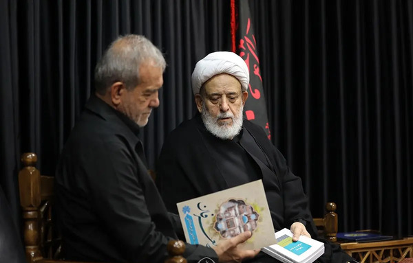 عکس جوانی شیخ حسین انصاریان