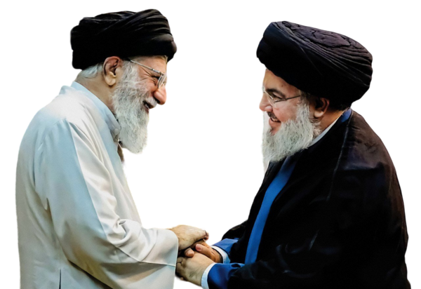 عکس سید حسن نصرالله و خامنه ای و سلیمانی