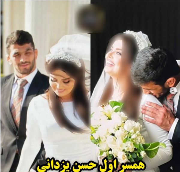 عکس کشتی حسن یزدانی و جردن باروز