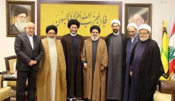 عکس حسن نصرالله در ایران