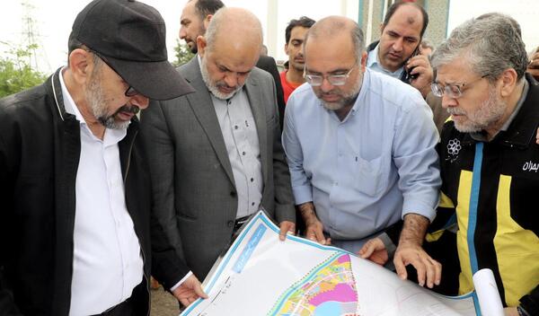 عکس حسن کلیدری مدیریت بحران مشهد