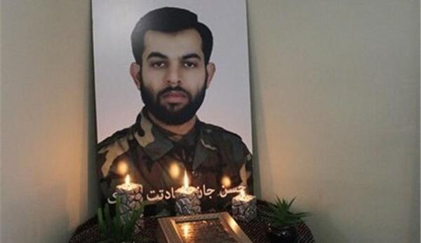 عکس شهید مدافع حرم حسن قاسمی دانا