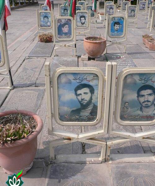عکس شهید حسن غلامی