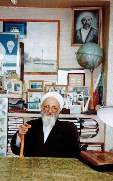 عکس جوانی حسن زاده آملی