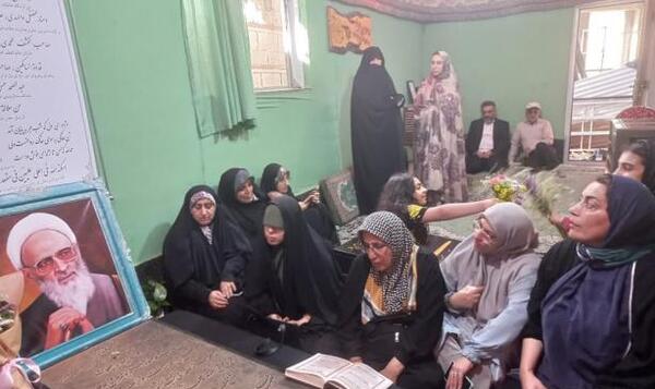 عکس قبر علامه حسن زاده آملی