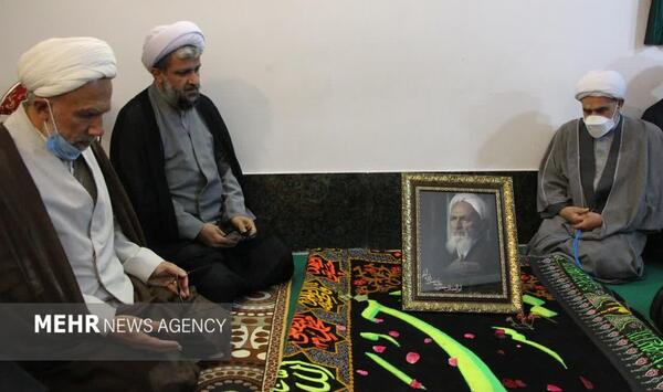 عکس قبر علامه حسن زاده آملی