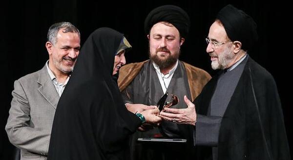عکس همسر حسن خمینی