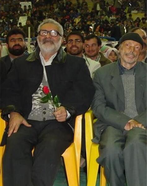 عکس حسن امیدزاده قبل از سوختگی