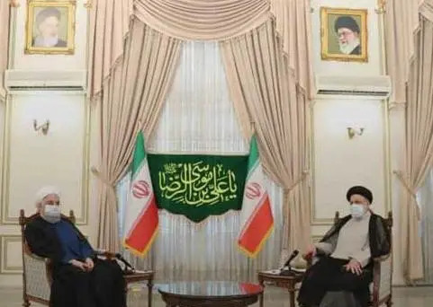 عکس حسن روحانی و رئیسی
