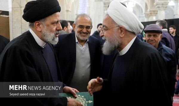 عکس حسن روحانی و رئیسی