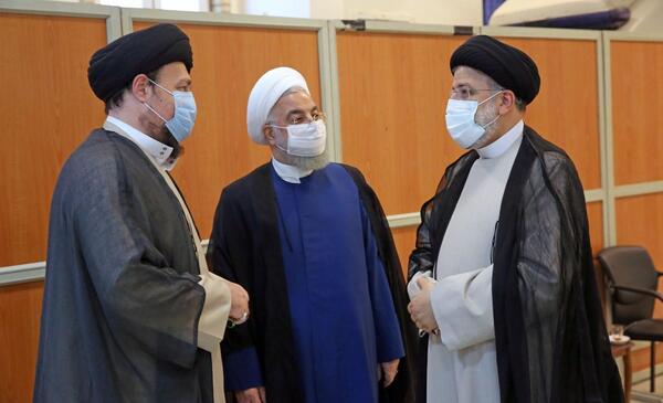 عکس حسن روحانی و رئیسی