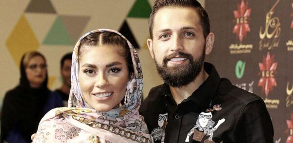 عکس محسن افشانی و همسر واقعیش
