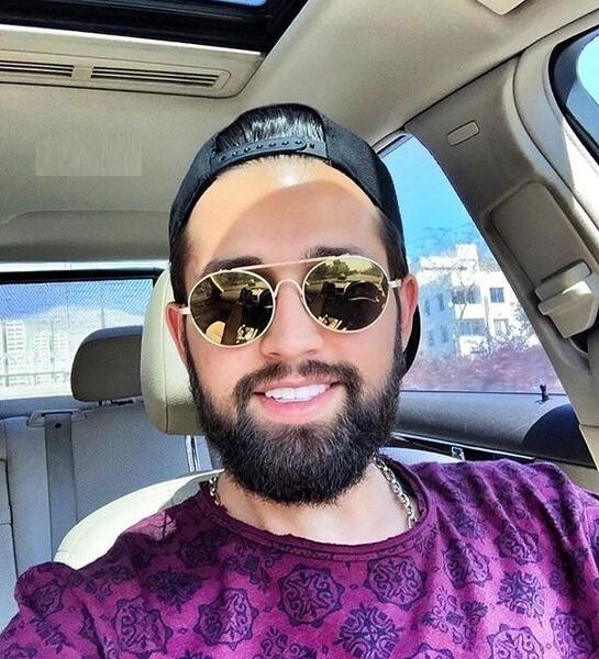 عکس محسن افشانی با همسرش