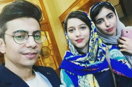 عکس محسن ابراهیم زاده و خواهرش