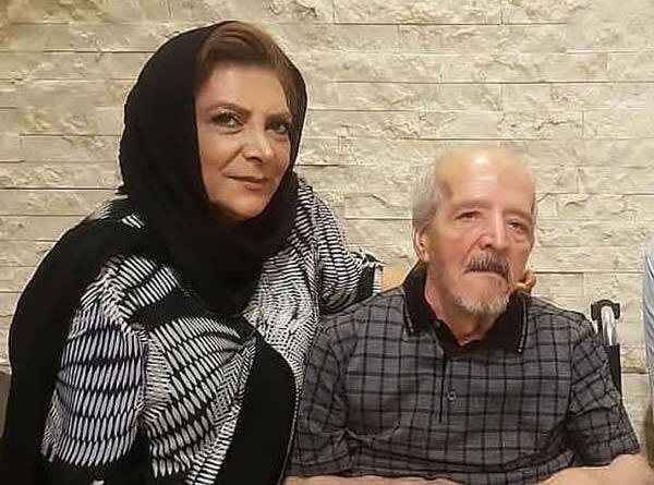 عکس محسن قاضی مرادی با همسرش