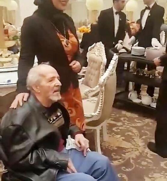 عکس محسن قاضی مرادی با همسرش