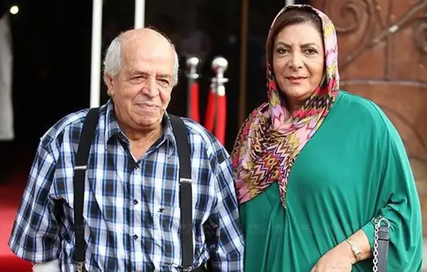 عکس محسن قاضی مرادی با همسرش