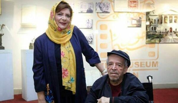 عکس محسن قاضی مرادی با همسرش